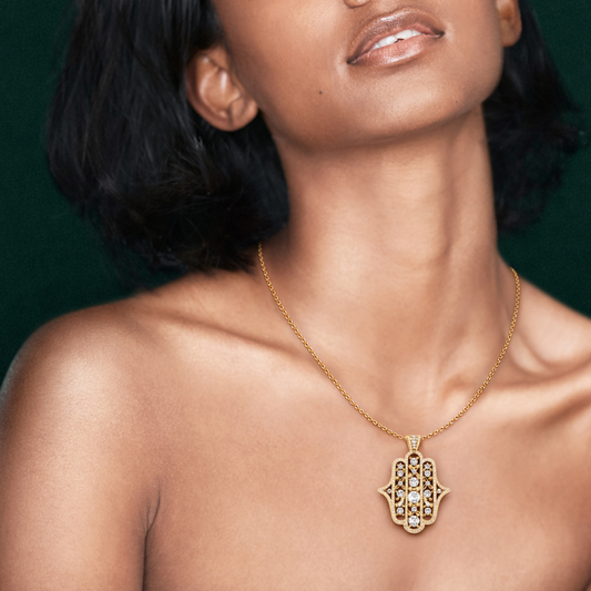 AMULETTO, HAMSA HAND PENDANT