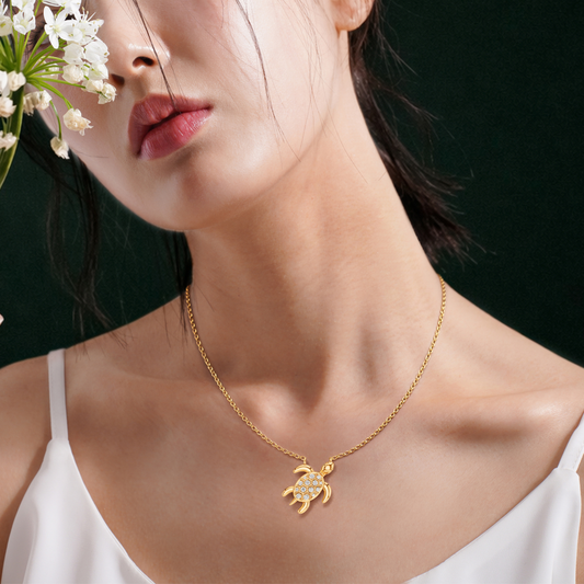 CHELONE, TURTLE PENDANT