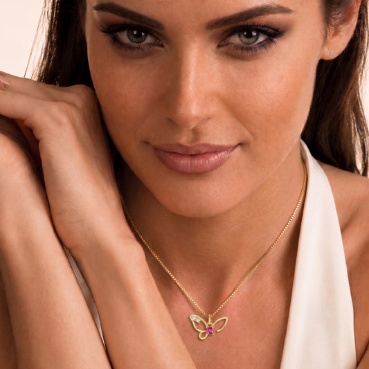 FLUTTER BY, THE BUTTERFLY PENDANT