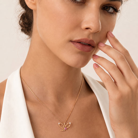 SILKY WING, THE BUTTERFLY PENDANT