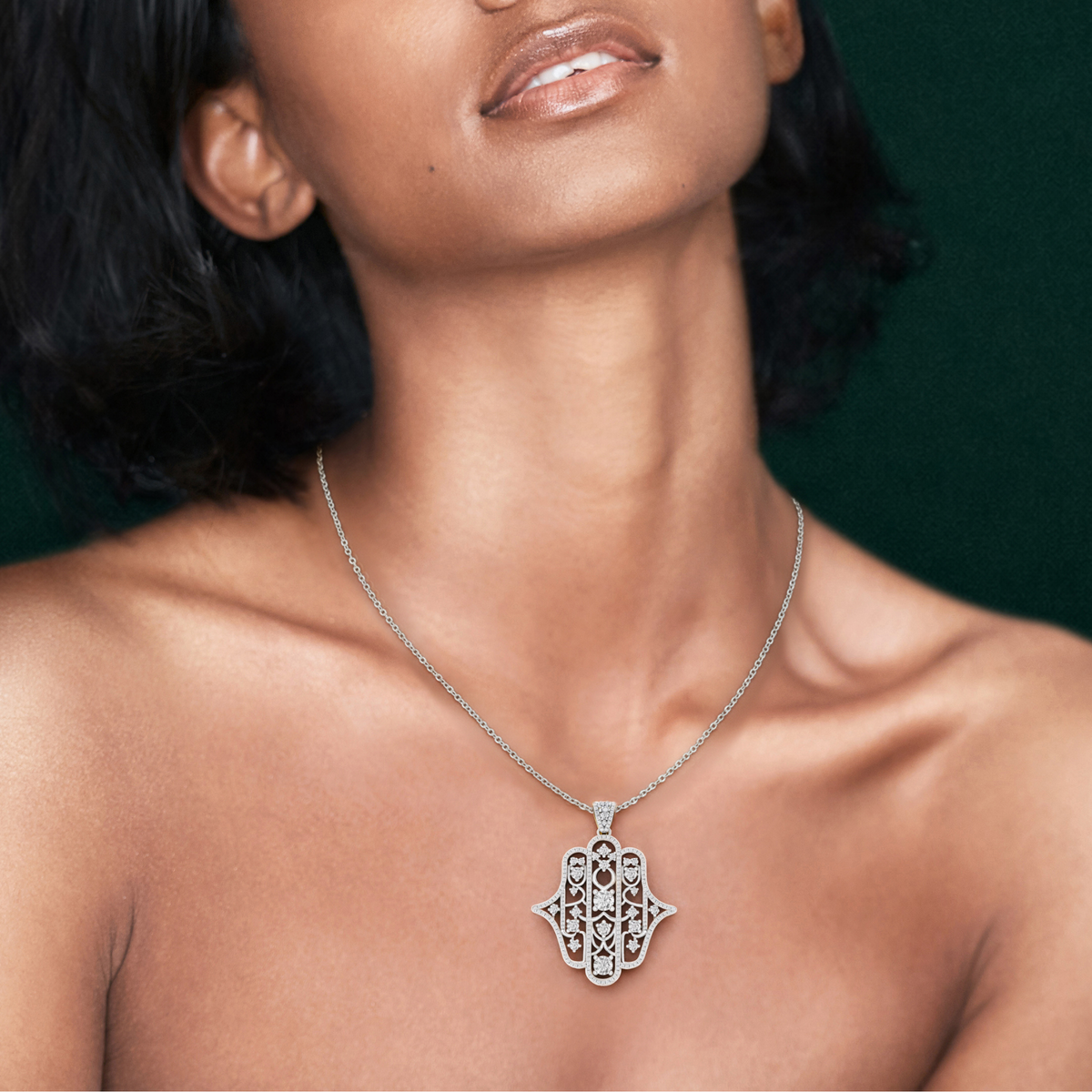 AMULETTO, HAMSA HAND PENDANT