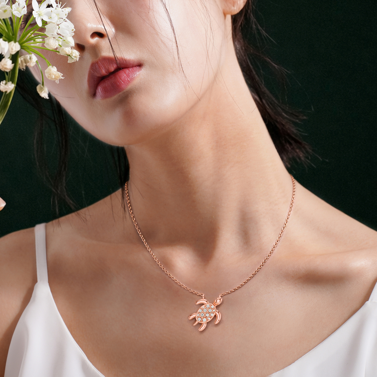 CHELONE, TURTLE PENDANT