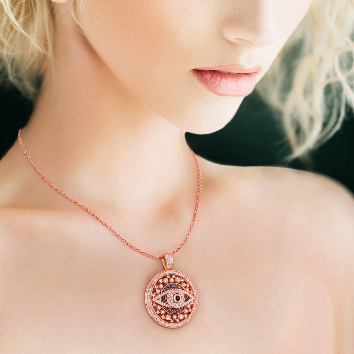 OCCULUX, EVIL EYE PENDANT