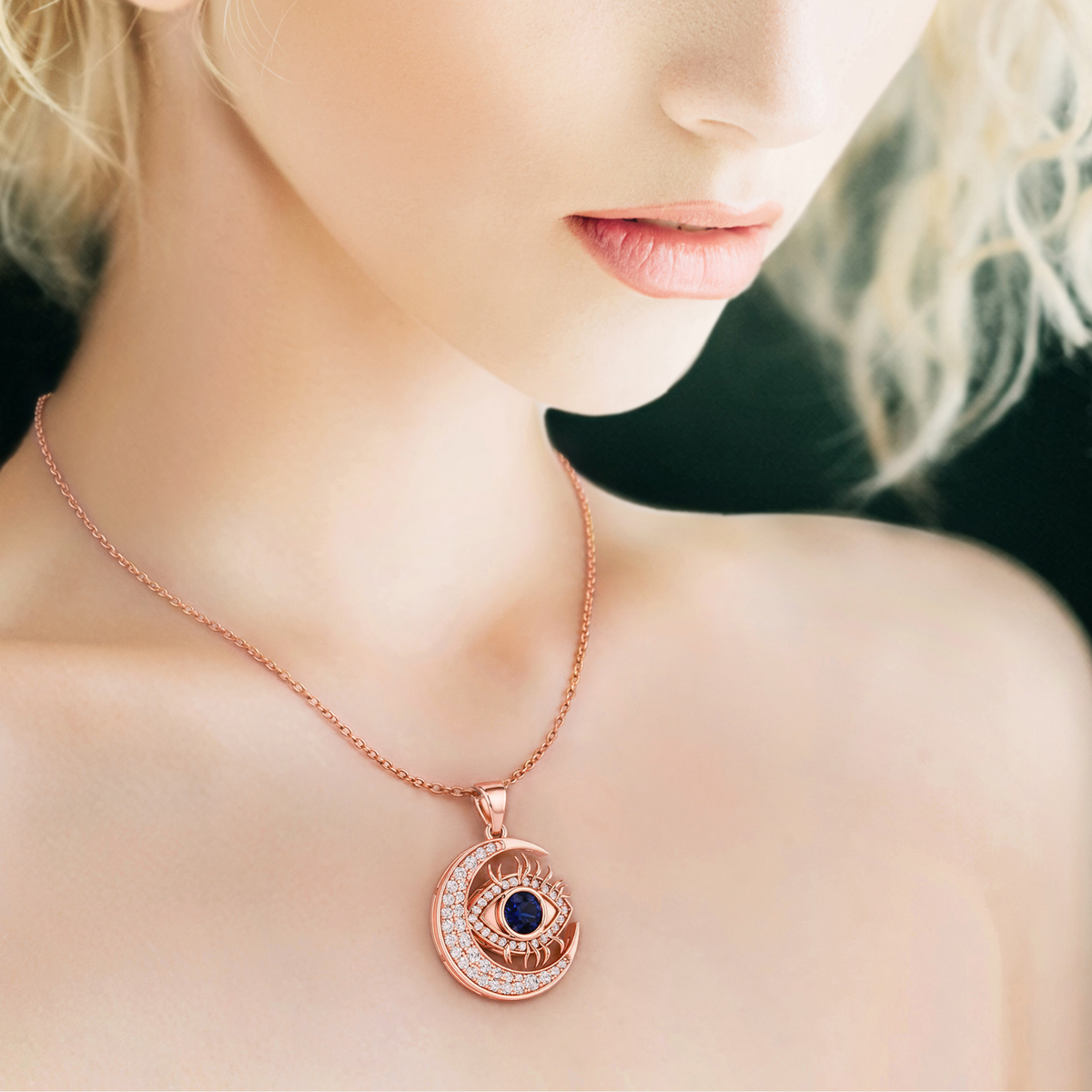 NAZARIA, EVIL EYE PENDANT