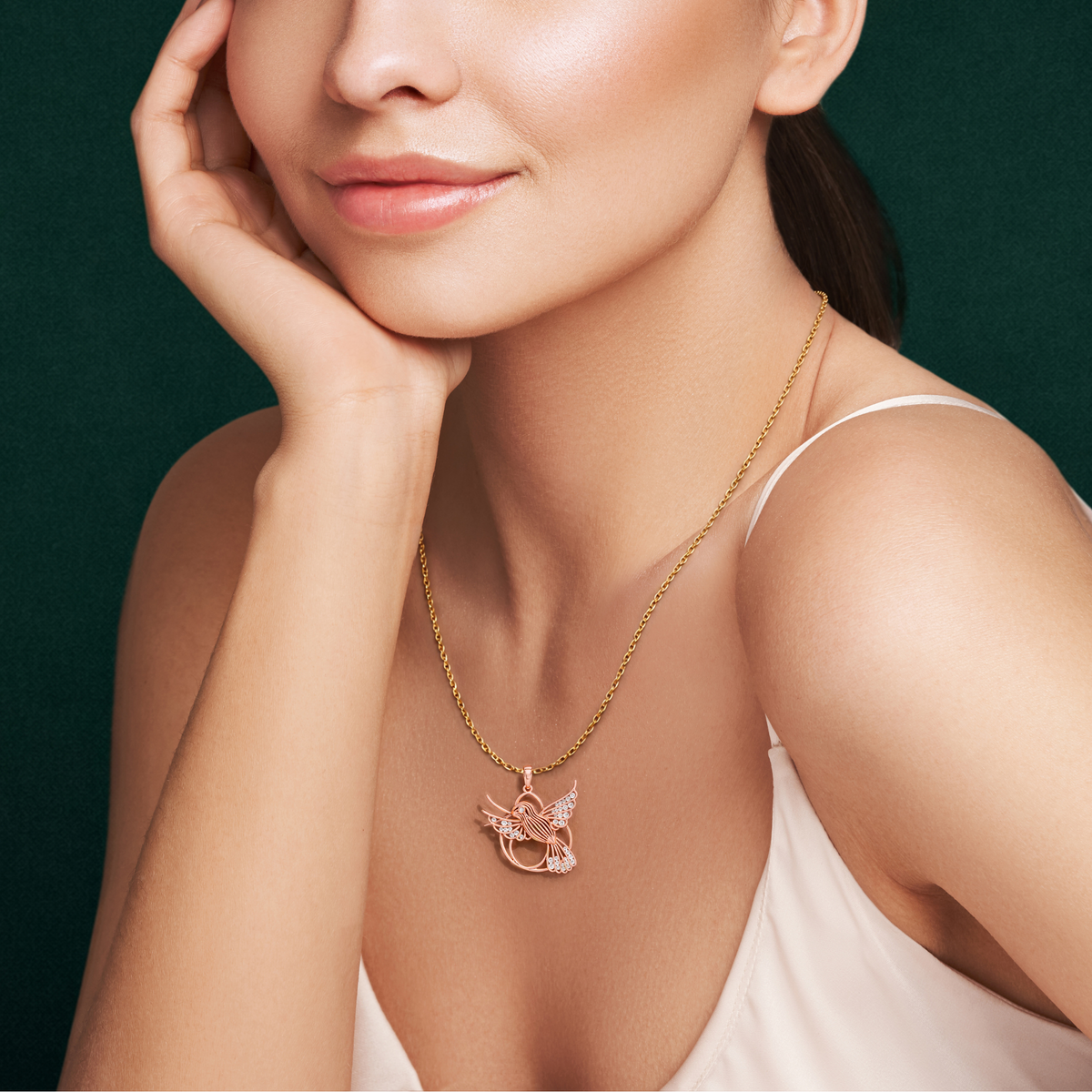 FLUTTERY, HUMMINGBIRD PENDANT