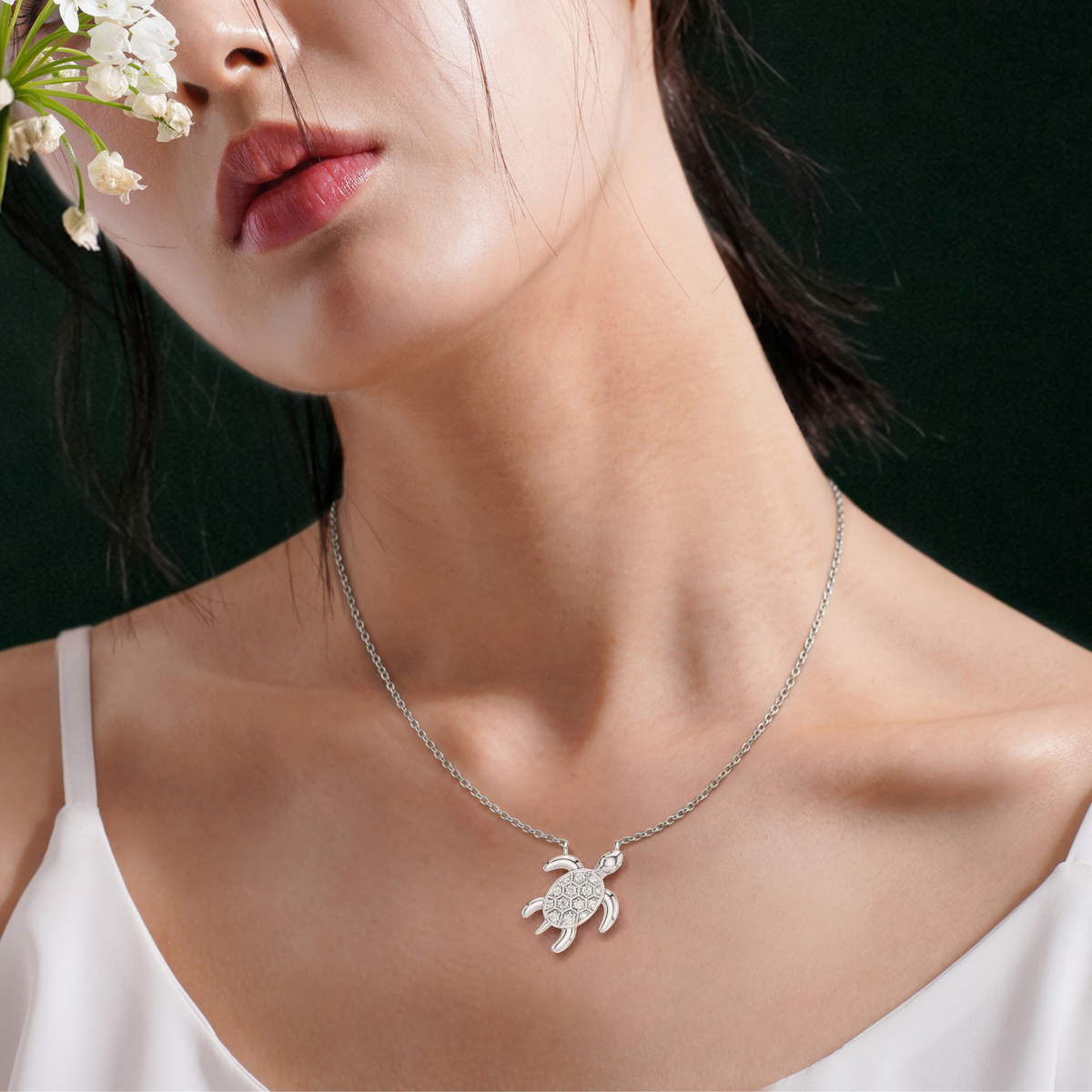 CHELONE, TURTLE PENDANT