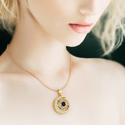 NAZARIA, EVIL EYE PENDANT