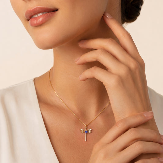 AERIA, THE DRAGONFLY PENDANT