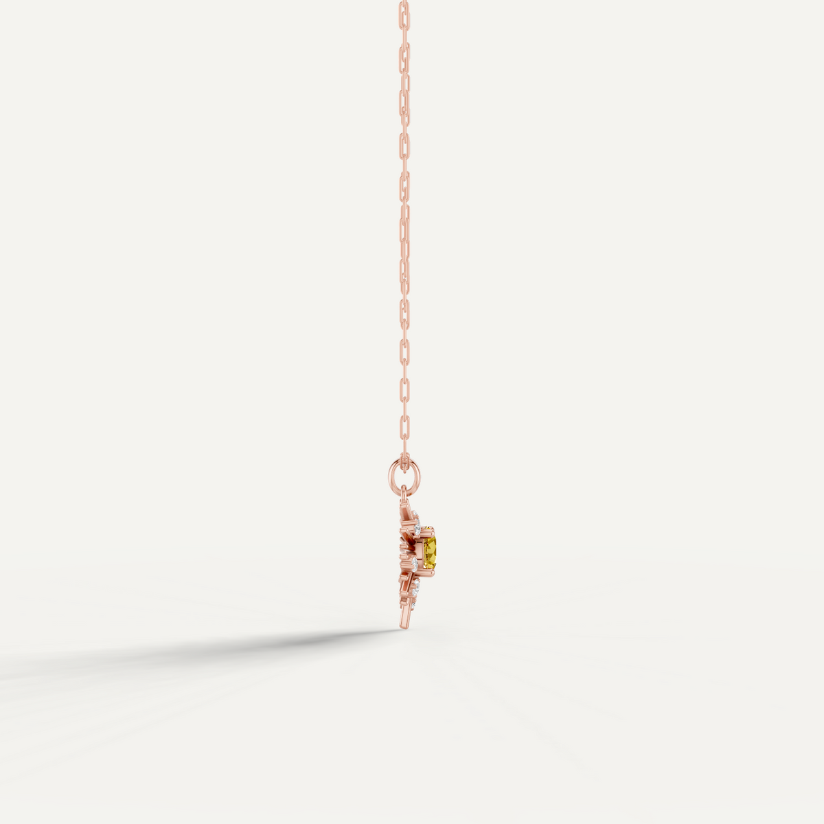 GOLDSPUN, THE SUN PENDANT