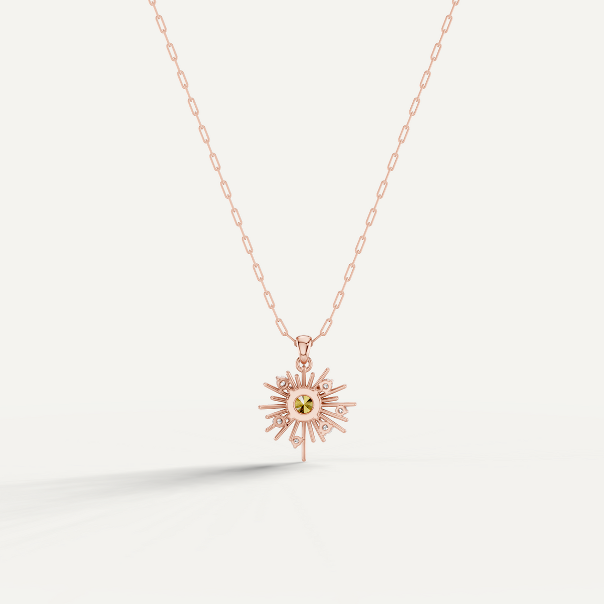 GOLDSPUN, THE SUN PENDANT