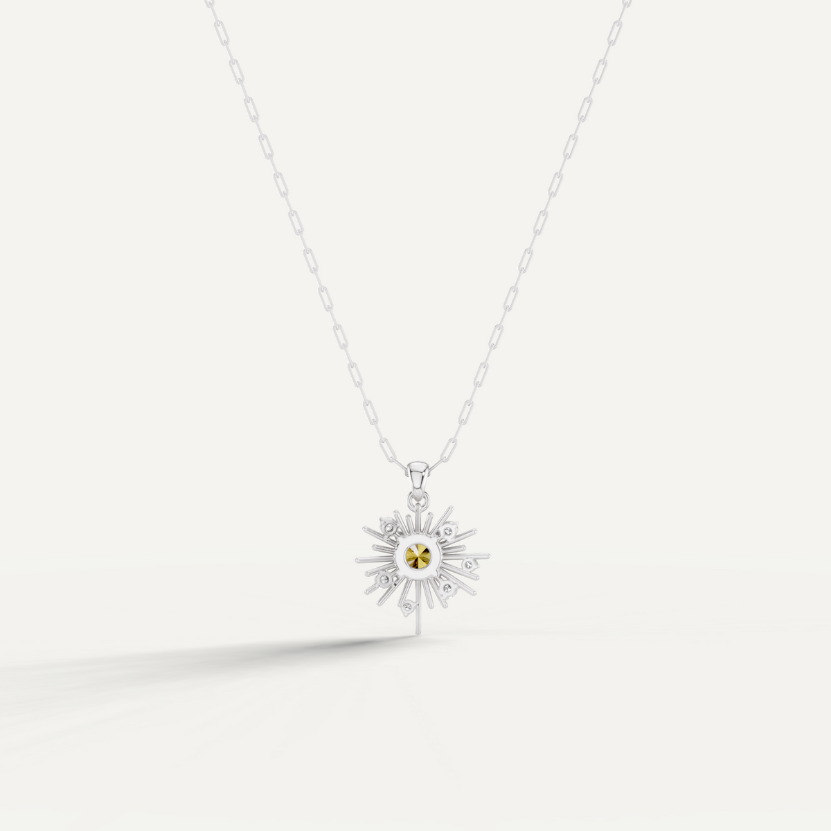 GOLDSPUN, THE SUN PENDANT