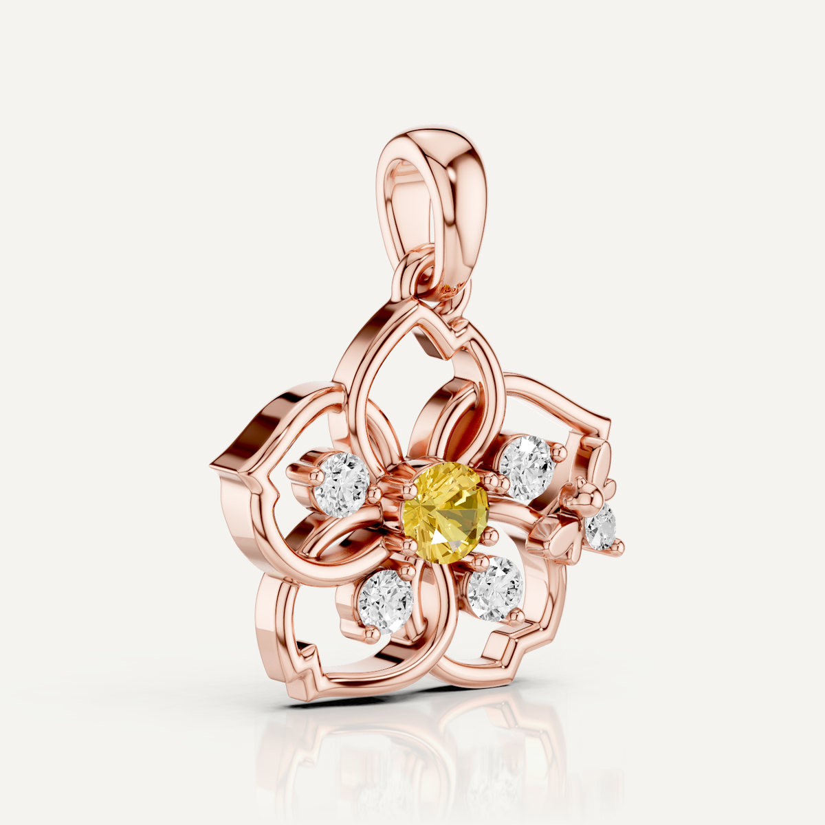 NELIA, THE FLOWER PENDANTT
