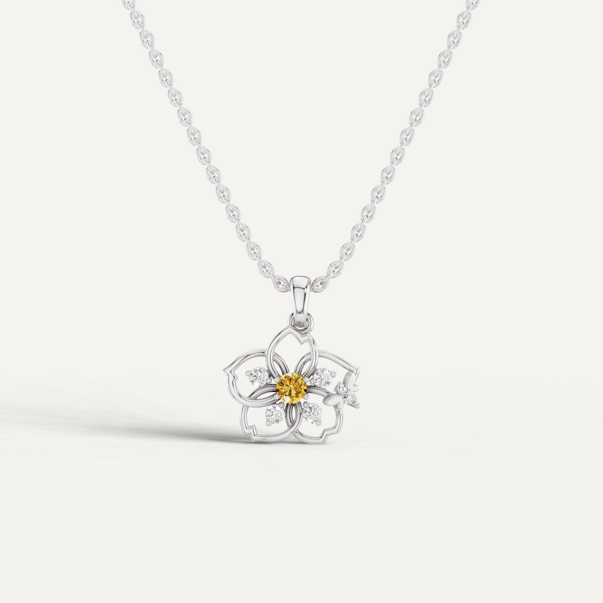 NELIA, THE FLOWER PENDANTT