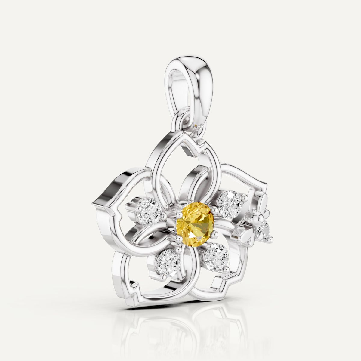 NELIA, THE FLOWER PENDANTT
