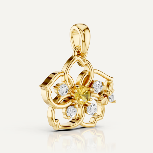 NELIA, THE FLOWER PENDANTT