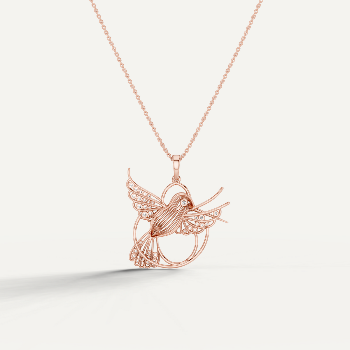 FLUTTERY, HUMMINGBIRD PENDANT