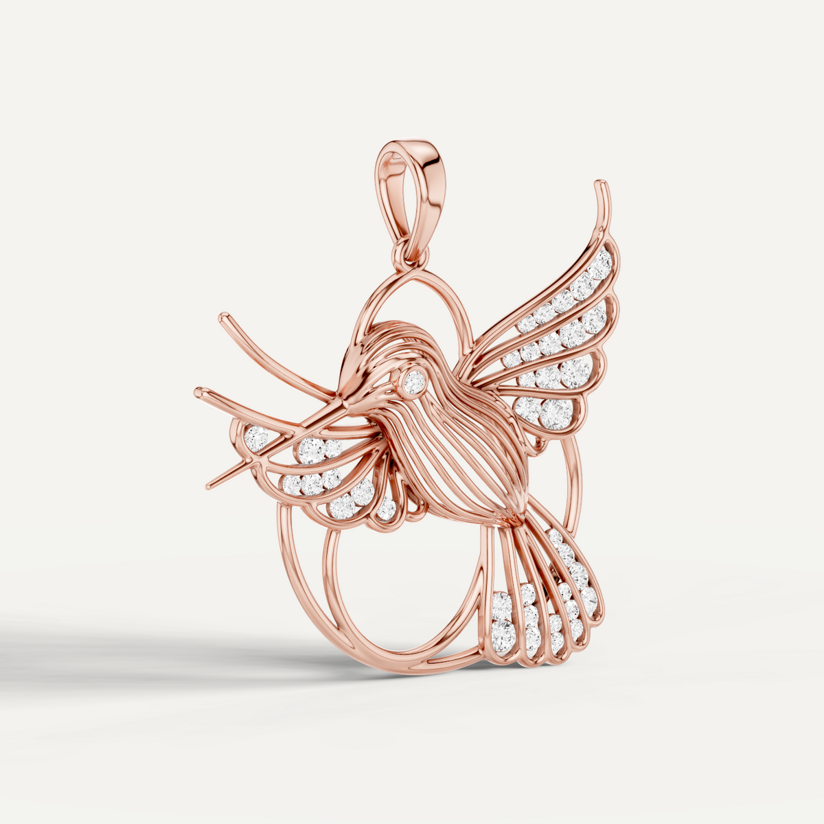 FLUTTERY, HUMMINGBIRD PENDANT