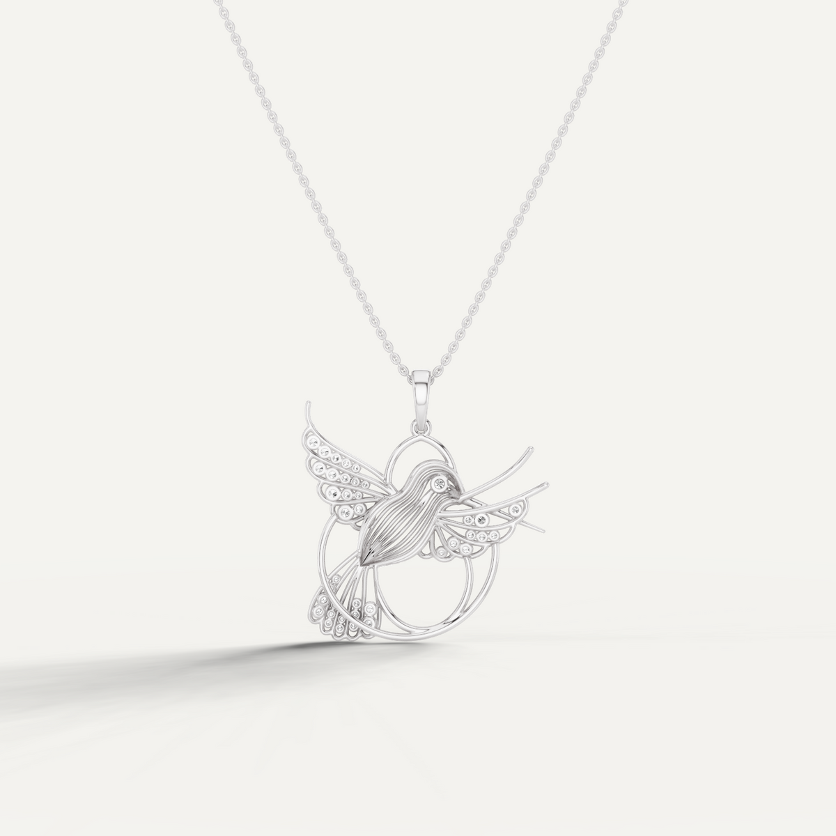 FLUTTERY, HUMMINGBIRD PENDANT