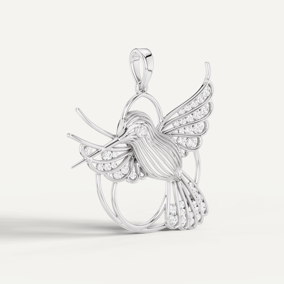 FLUTTERY, HUMMINGBIRD PENDANT