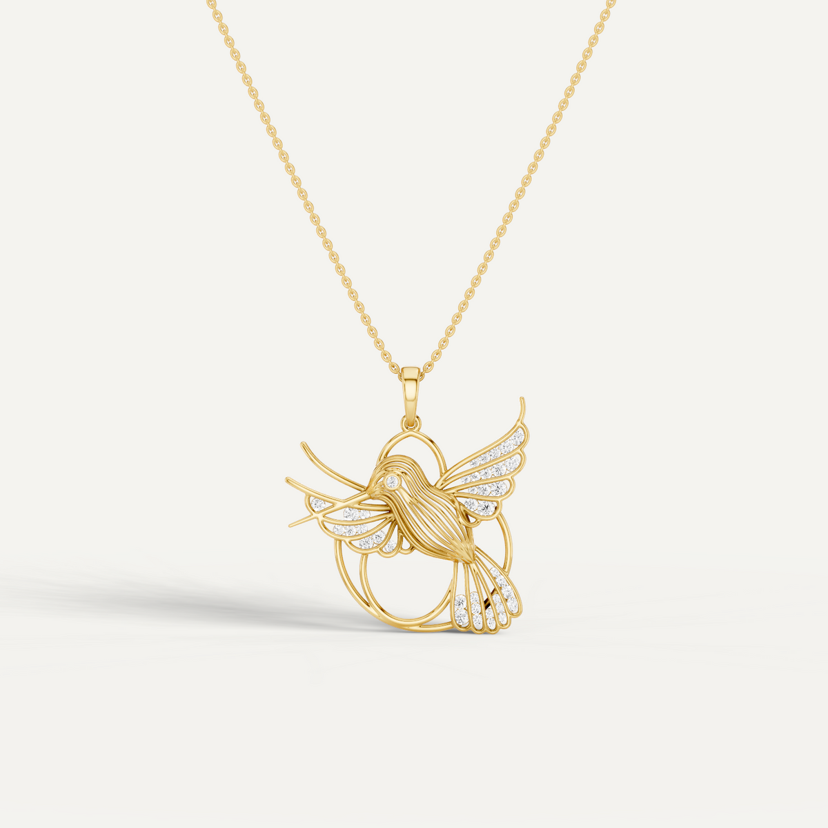 FLUTTERY, HUMMINGBIRD PENDANT