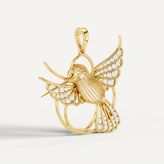 FLUTTERY, HUMMINGBIRD PENDANT