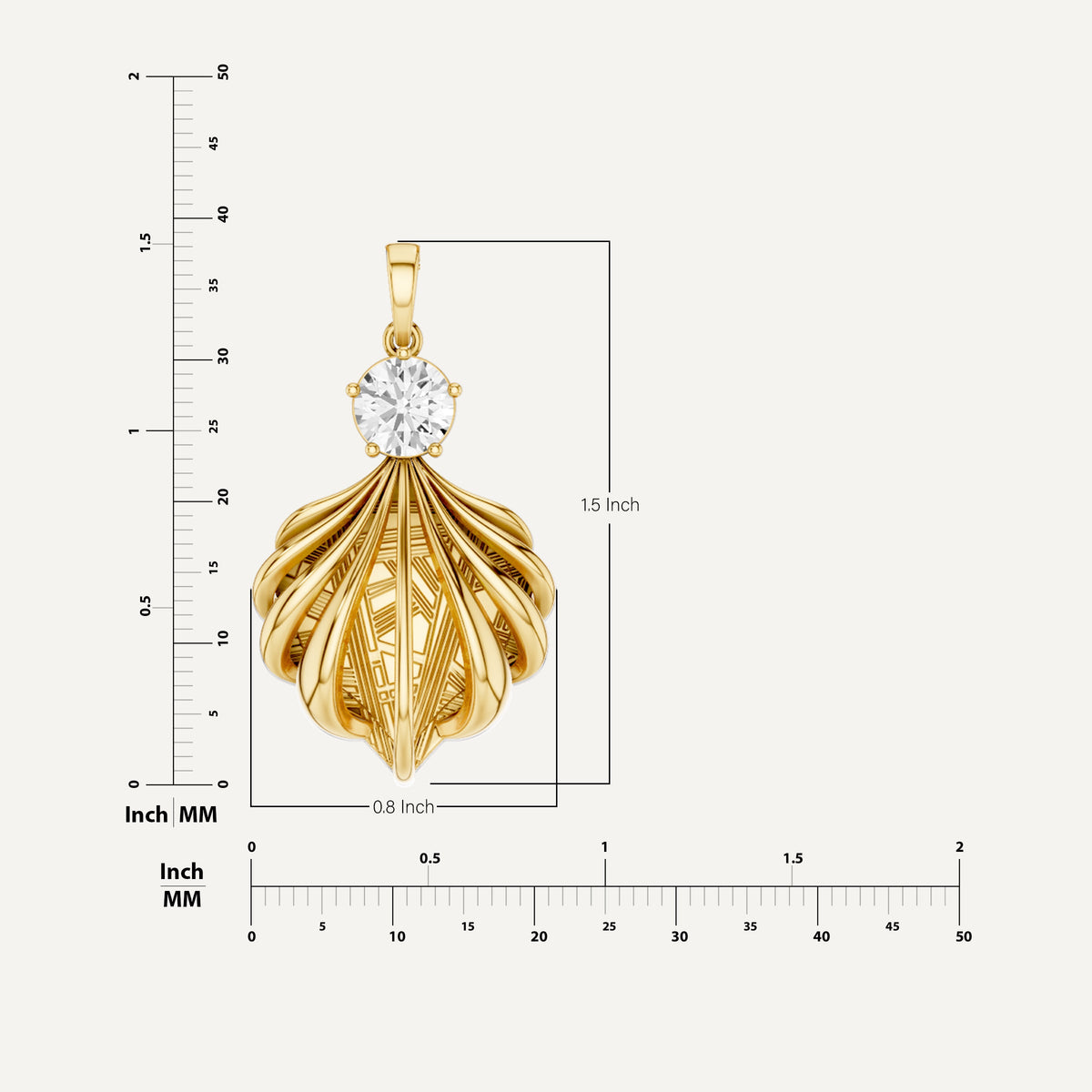 SHELLY, SEA SHELL PENDANT