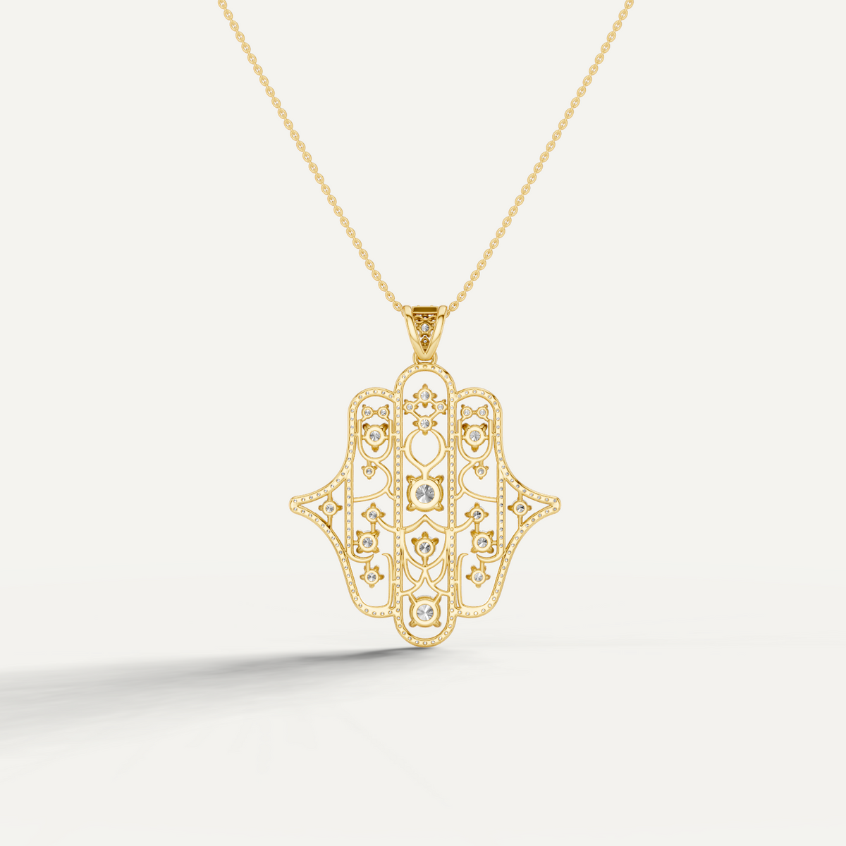AMULETTO, HAMSA HAND PENDANT