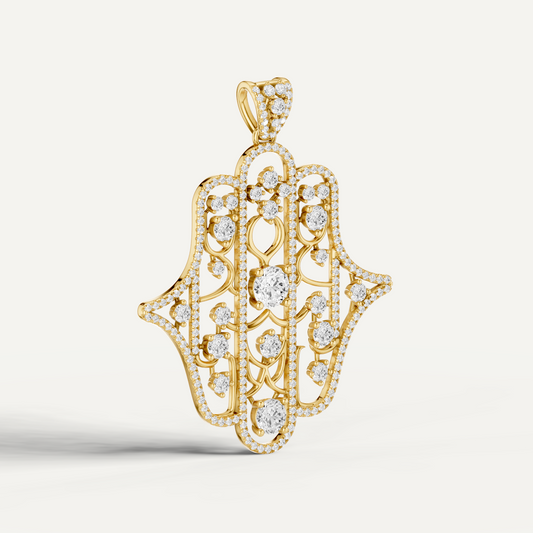 AMULETTO, HAMSA HAND PENDANT