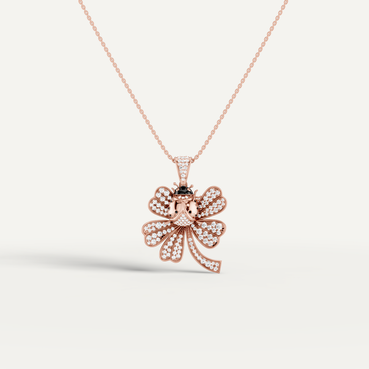 LADY LUCK, CLOVER LEAF PENDANT