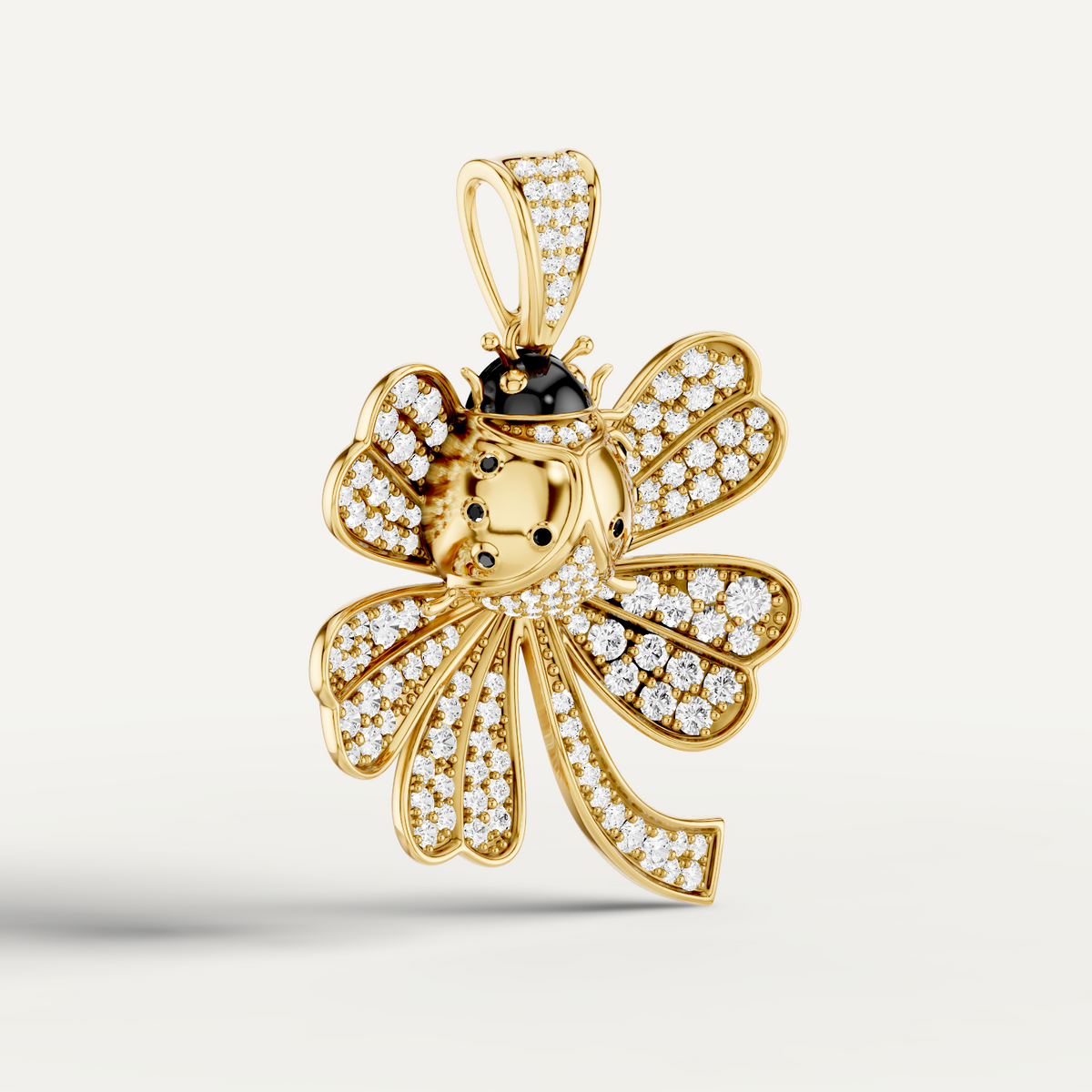 LADY LUCK, CLOVER LEAF PENDANT