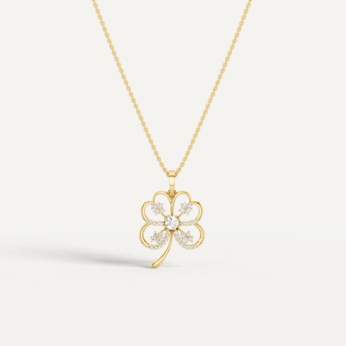 FOLIA, CLOVER LEAF PENDANT