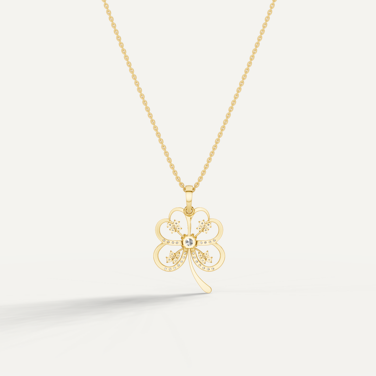 FOLIA, CLOVER LEAF PENDANT