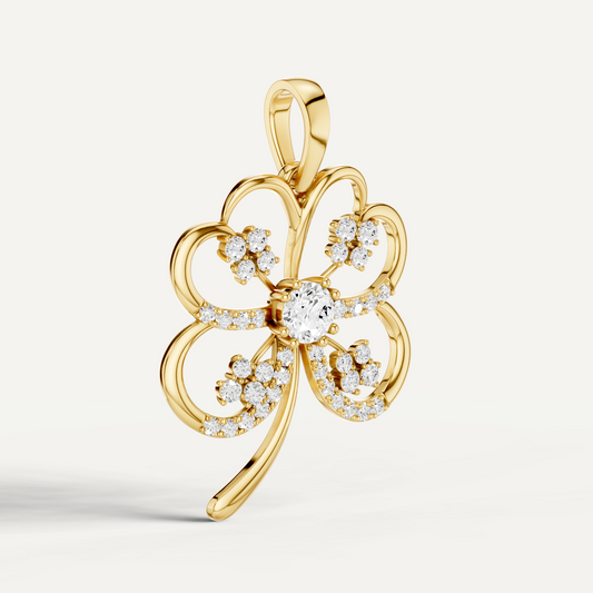 FOLIA, CLOVER LEAF PENDANT