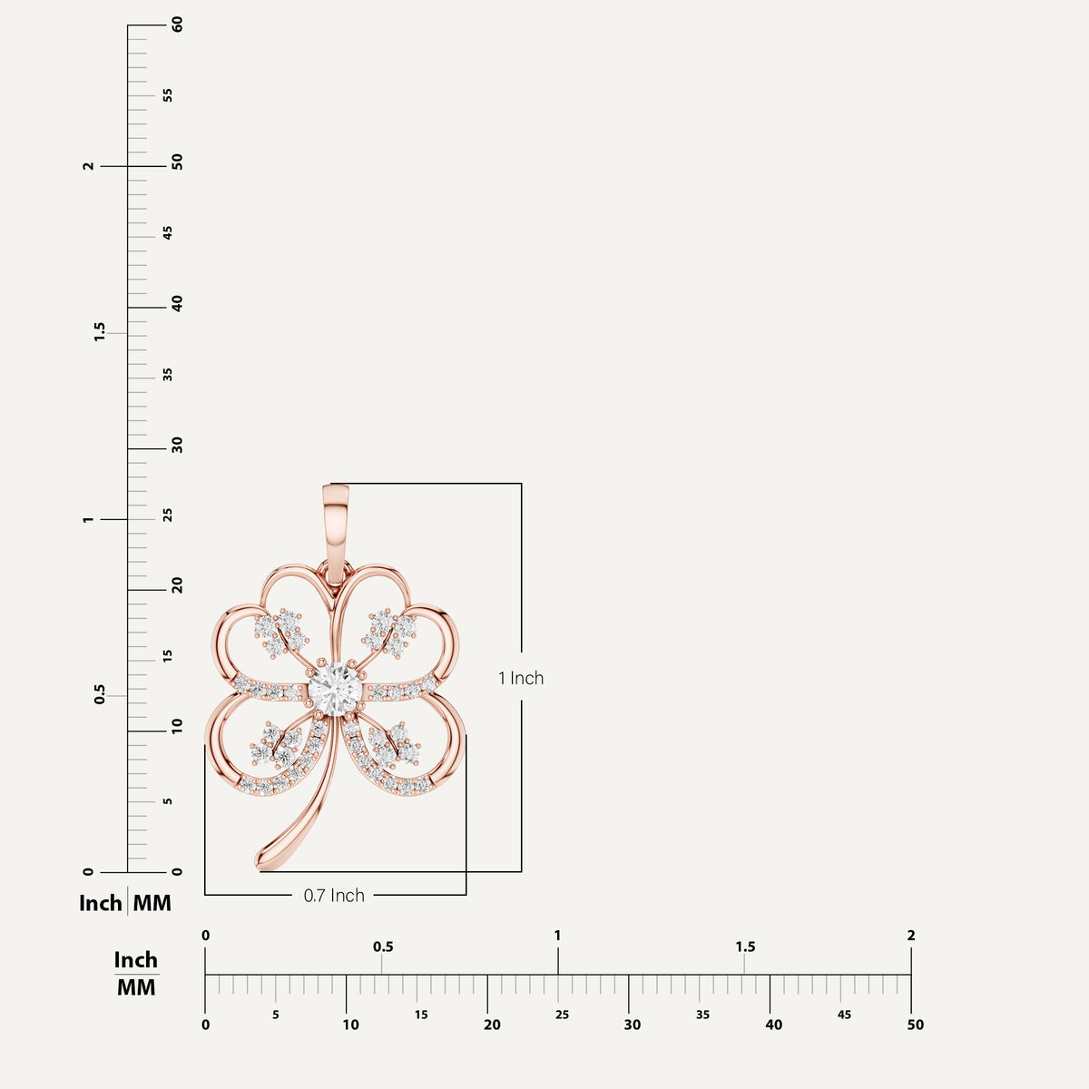 FOLIA, CLOVER LEAF PENDANT