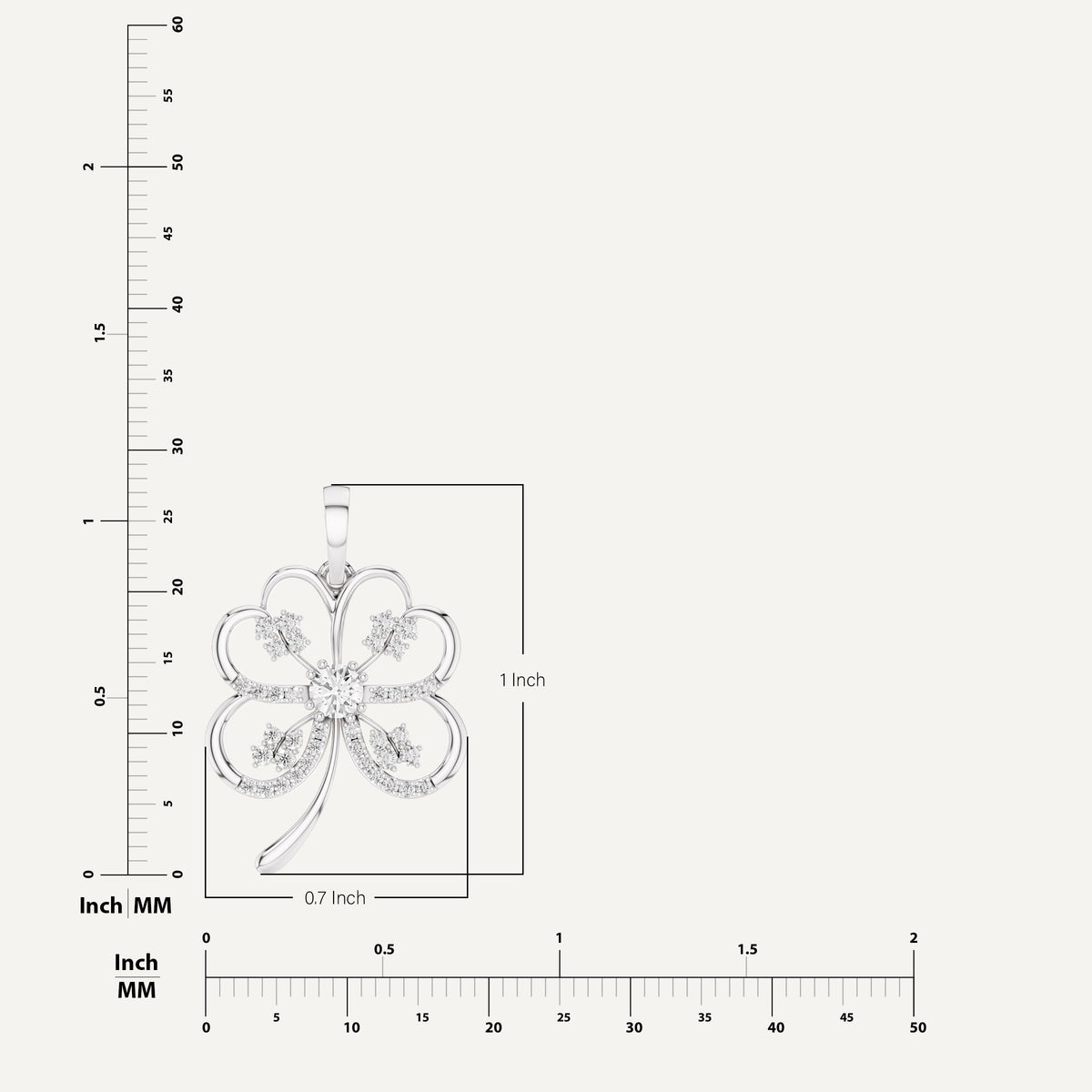 FOLIA, CLOVER LEAF PENDANT