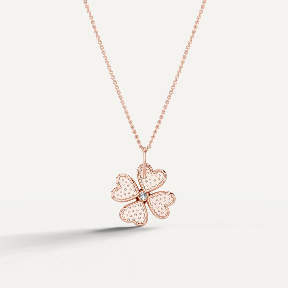 LUSTRE, CLOVER LEAF PENDANT