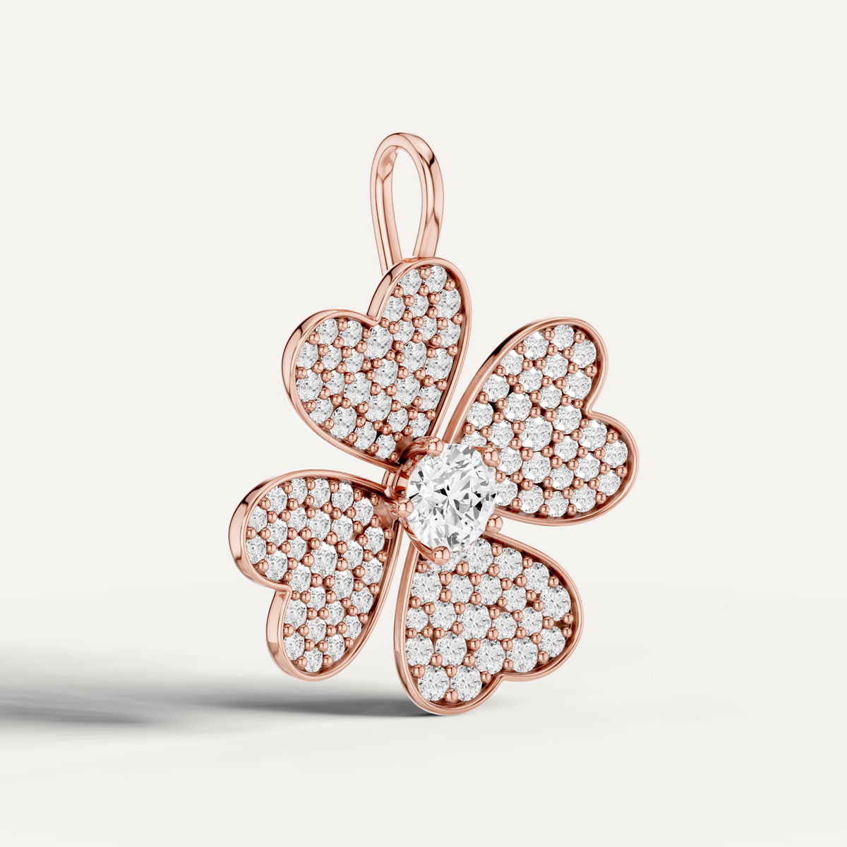 LUSTRE, CLOVER LEAF PENDANT