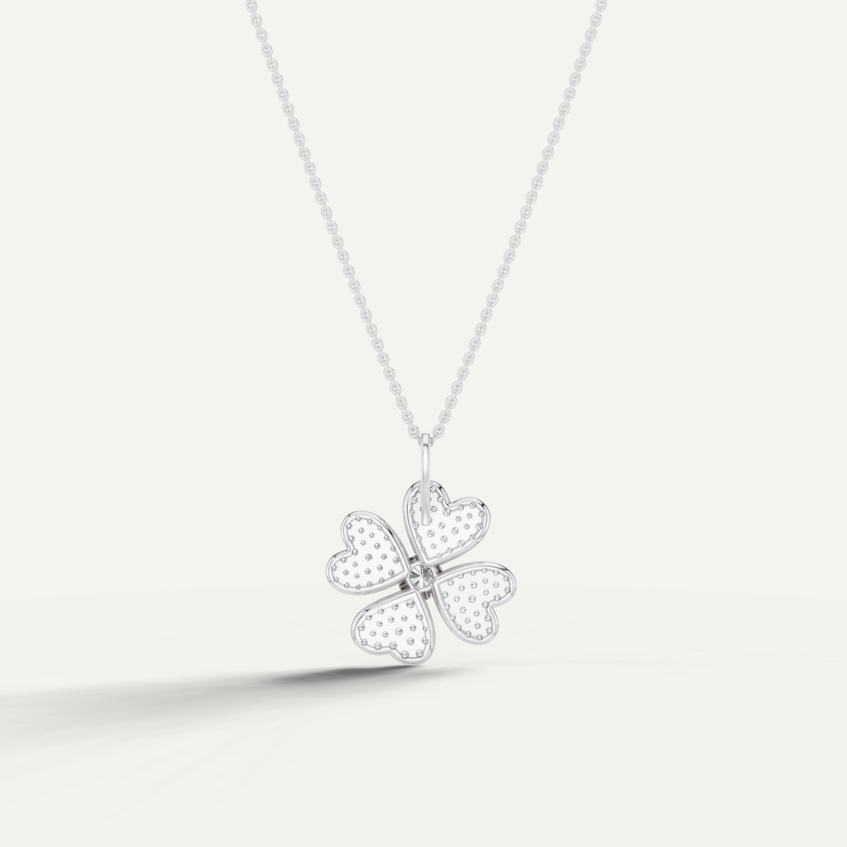 LUSTRE, CLOVER LEAF PENDANT