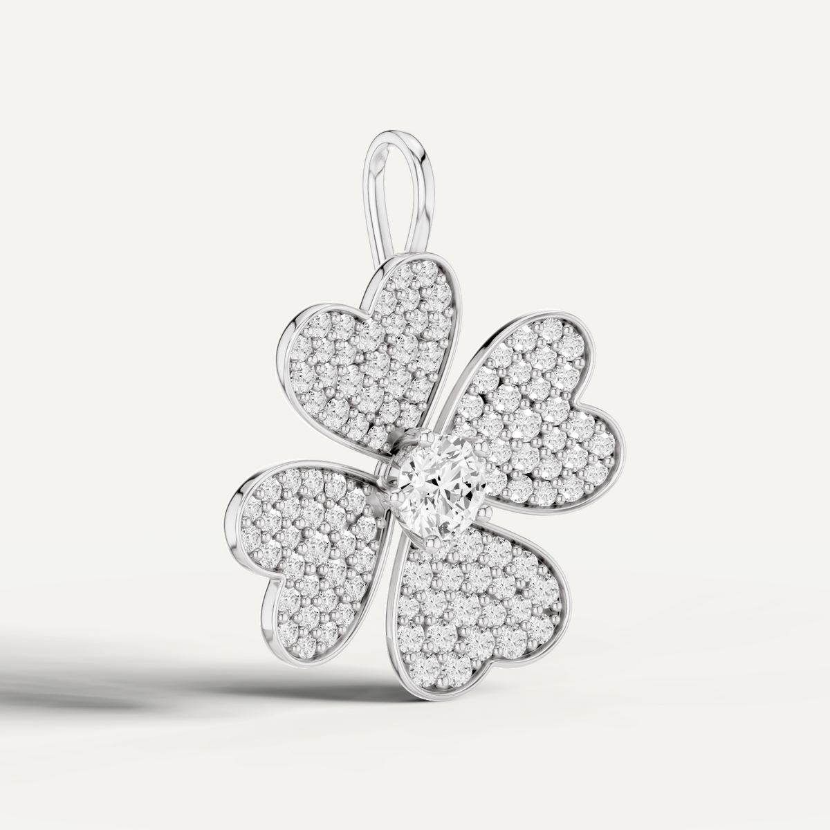 LUSTRE, CLOVER LEAF PENDANT