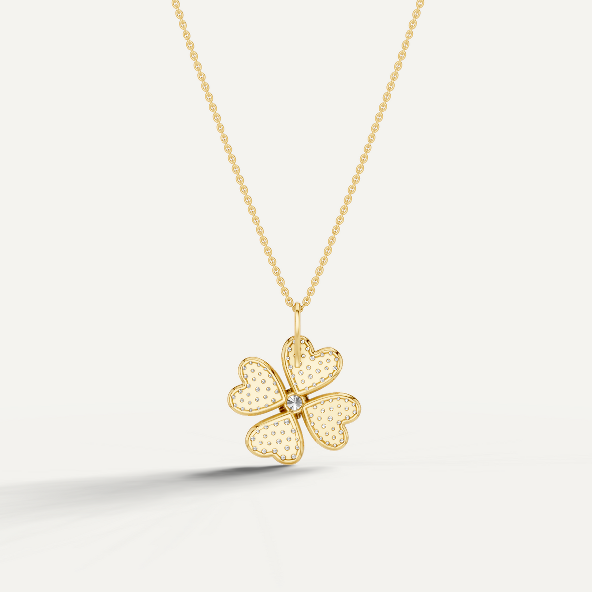 LUSTRE, CLOVER LEAF PENDANT