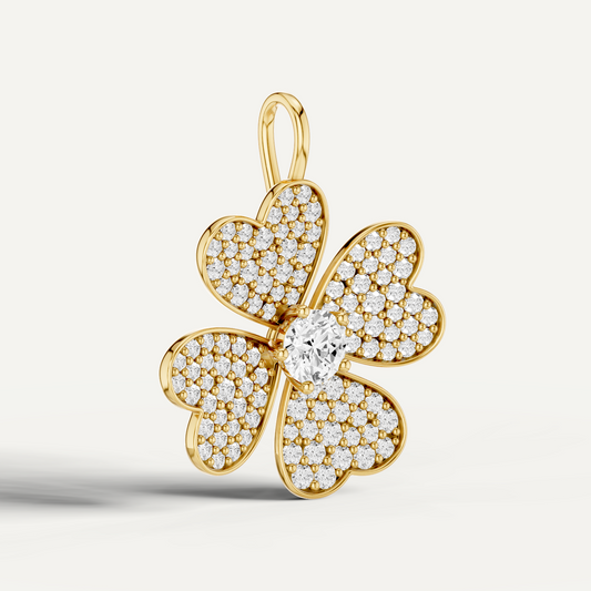 LUSTRE, CLOVER LEAF PENDANT