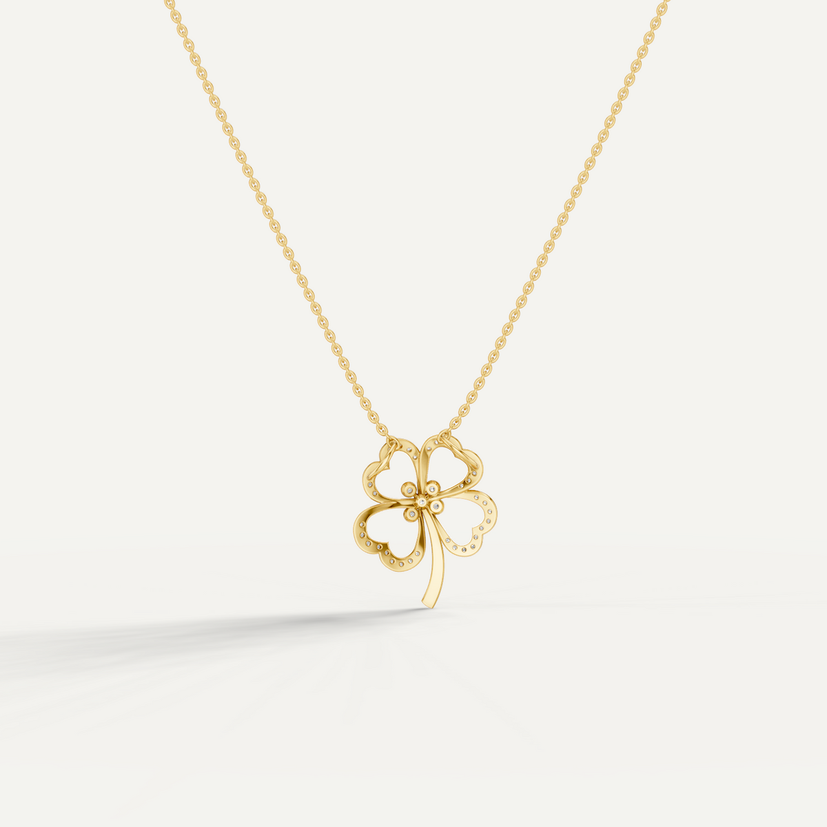 FELICIA, CLOVER LEAF PENDANT