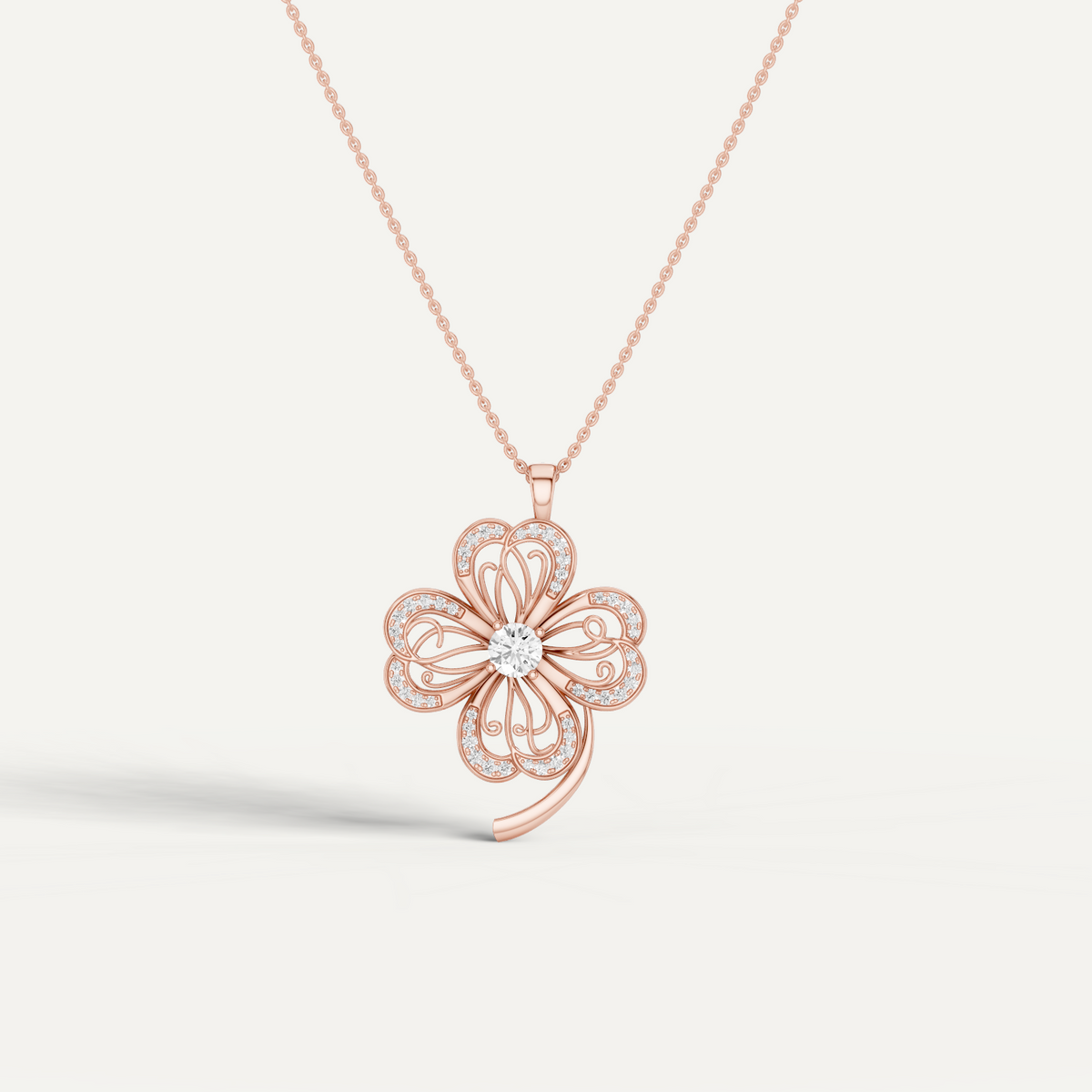 FAERY, CLOVER LEAF PENDANT