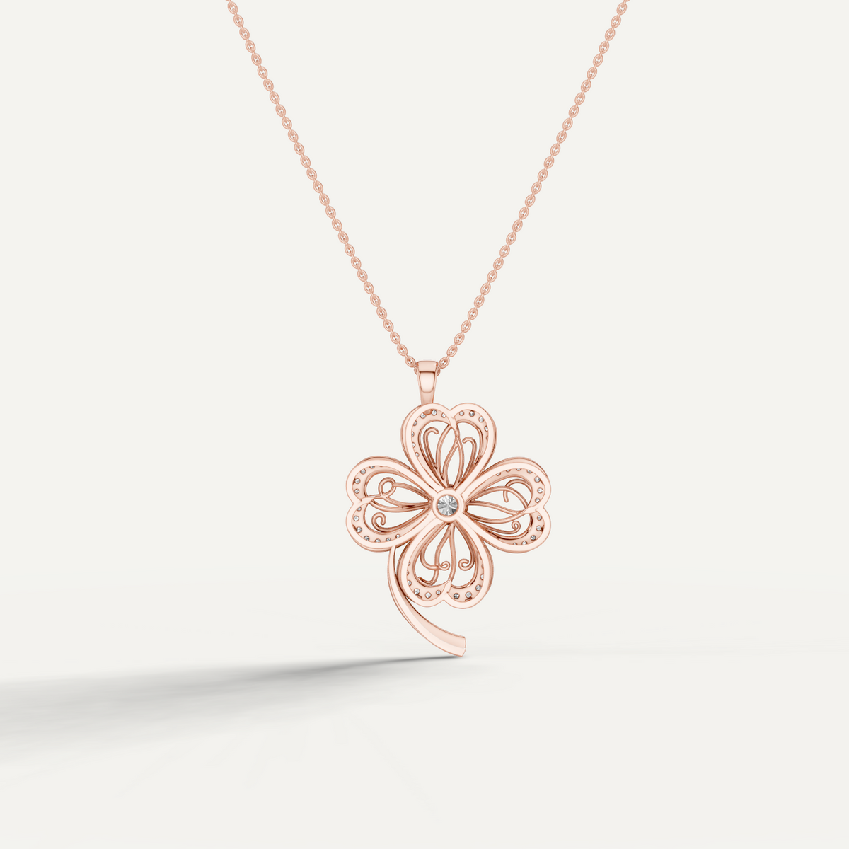 FAERY, CLOVER LEAF PENDANT