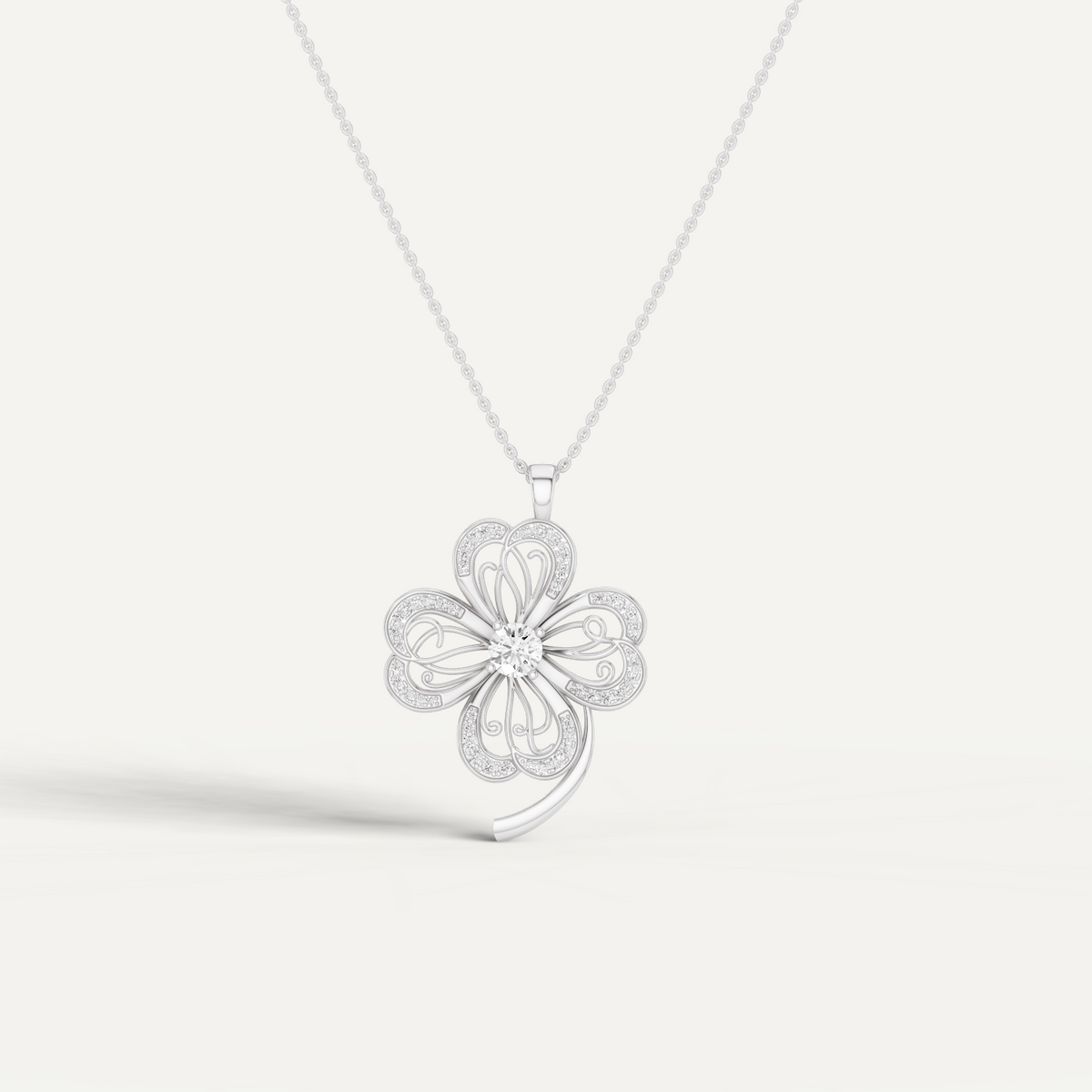 FAERY, CLOVER LEAF PENDANT