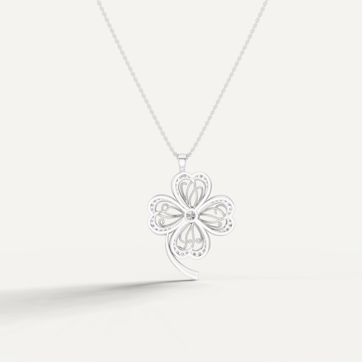FAERY, CLOVER LEAF PENDANT