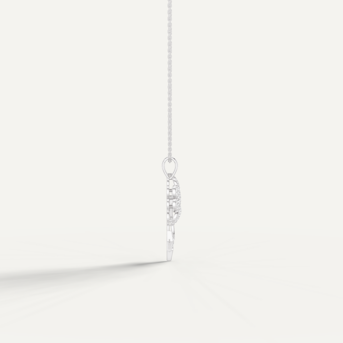 STARRY NITE, CLOVER LEAF PENDANT
