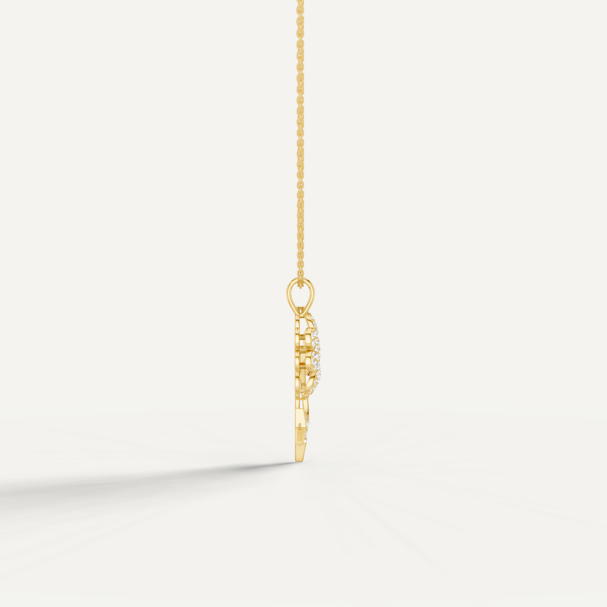 STARRY NITE, CLOVER LEAF PENDANT