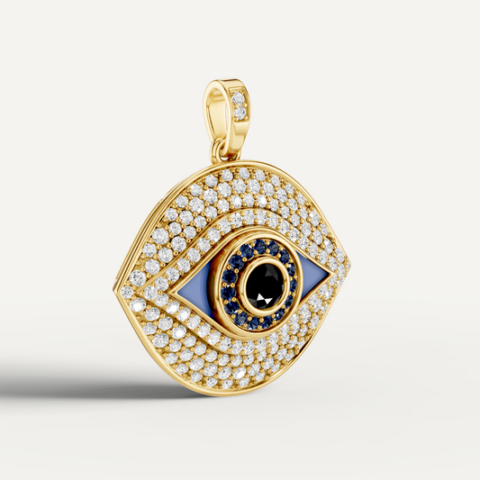 IRIS, EVIL EYE PENDANT