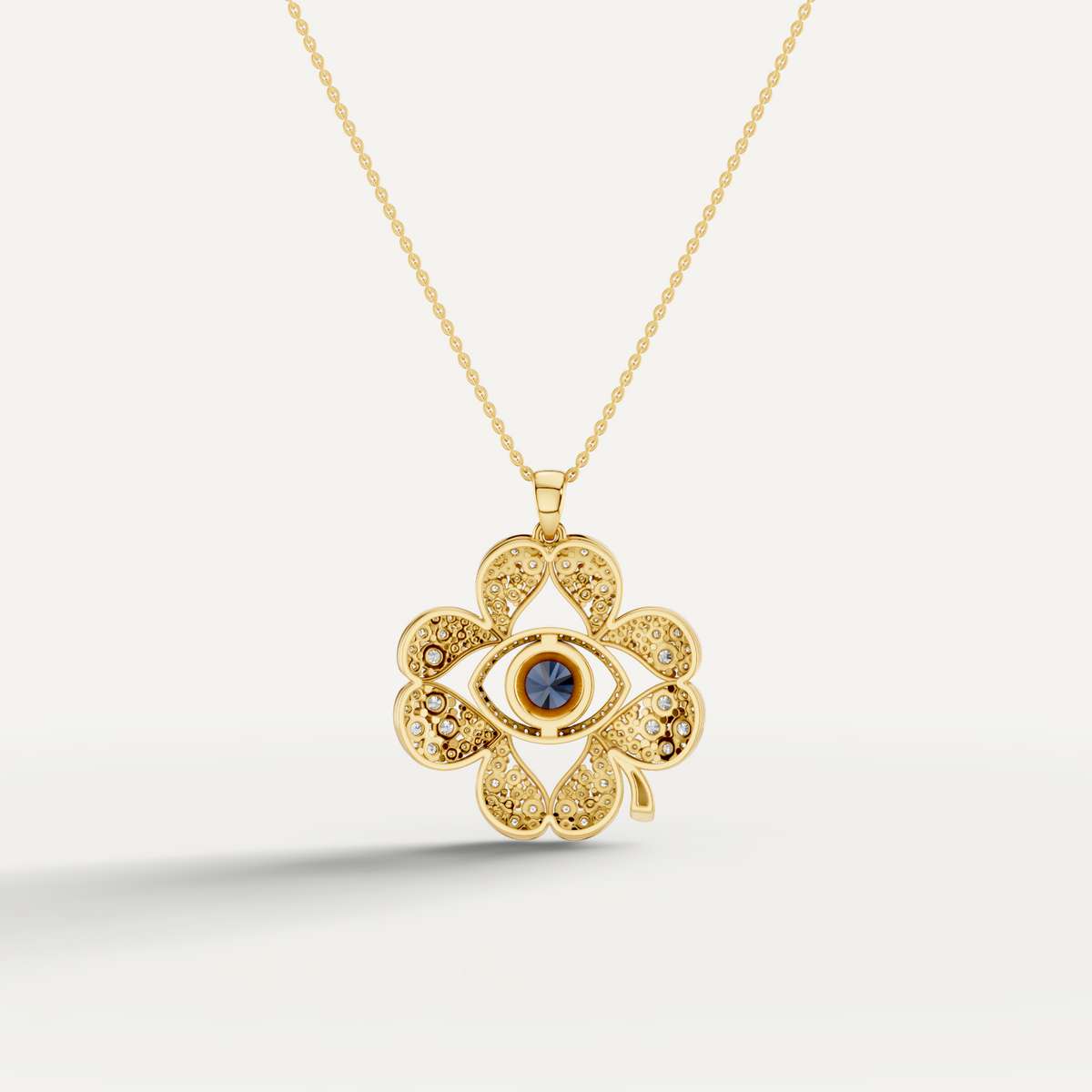 PLUCKY, EVIL EYE PENDANT
